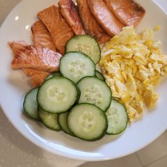 Easy yum and healthy breakfast or lunch A picture of Easy yum and healthy breakfast or lunch.