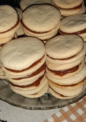 Una foto de Alfajores de maicena