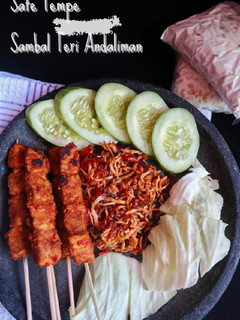 Foto resep Sate Tempe Sambal Teri Andaliman