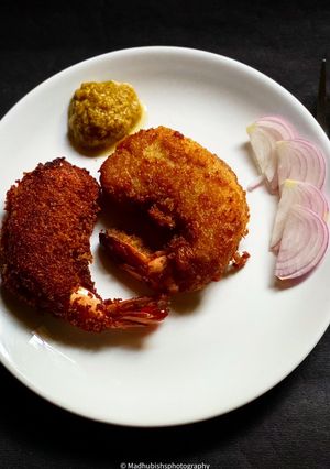 A picture of Prawn Cutlet.