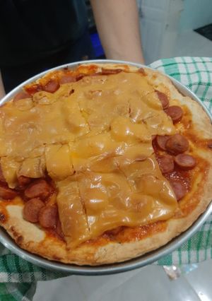 Foto resep Pizza simple ala rumahan