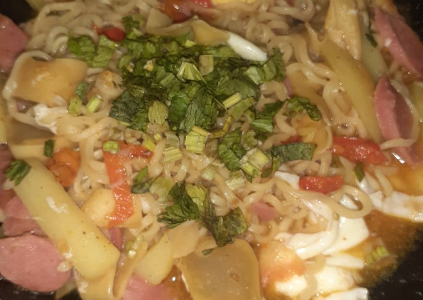 Mie Sedaap kuah meriahh