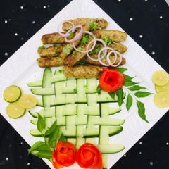 A picture of Seekh Kebabs.