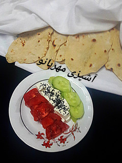 عکسی از دستور نان تابه ای فوری