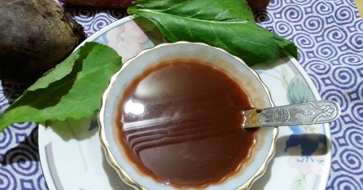 Healthy Winter Special Beetroot, Carrot Spinach Soup