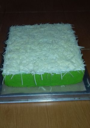 Foto resep Cake pandan keju