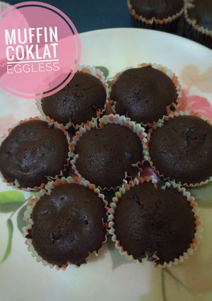 Foto resep Muffin Coklat Eggless