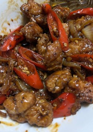 Foto resep Ayam Tepung Lada Hitam