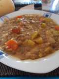 Curry de lentejas meloso