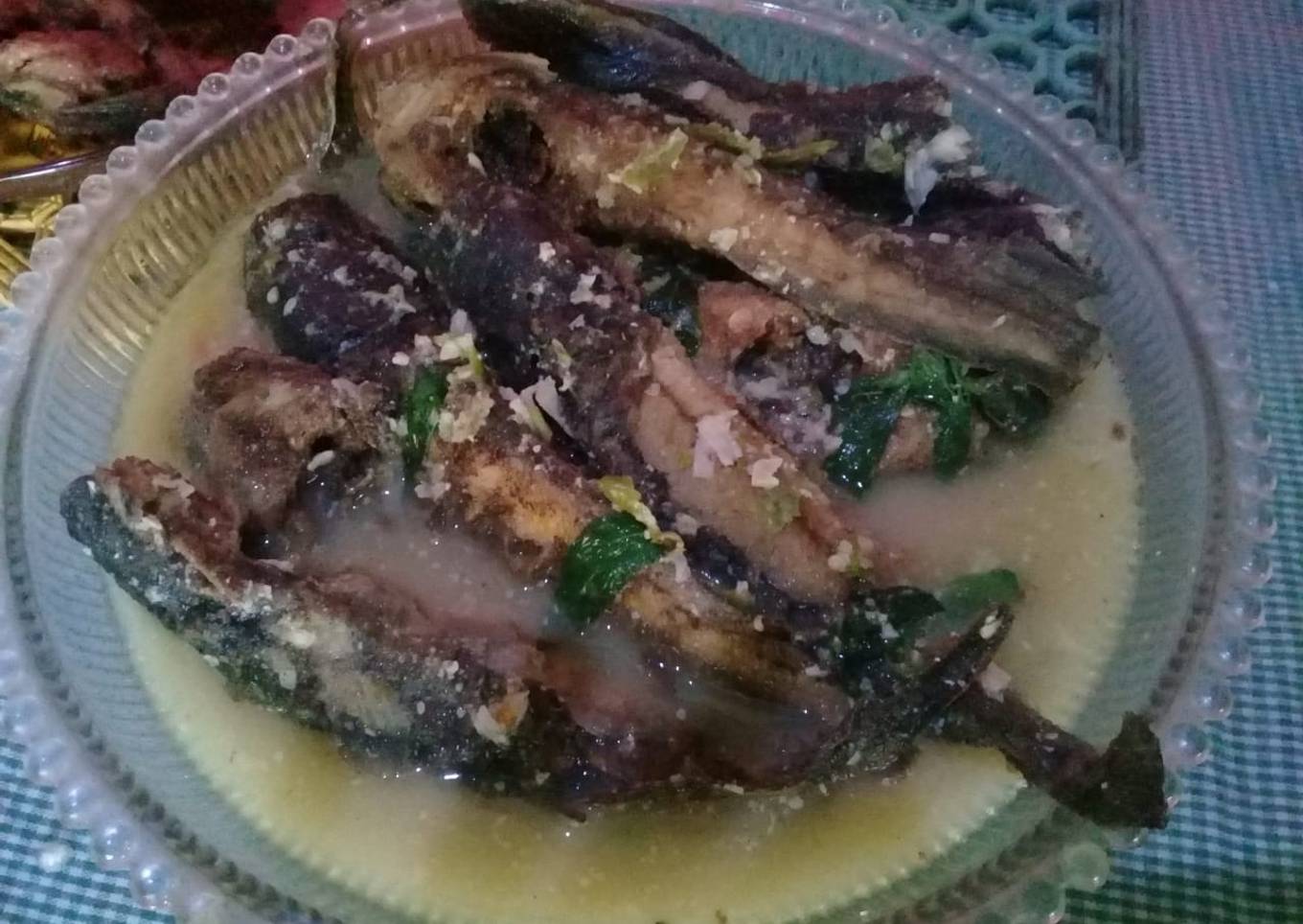 Pecel lele simpel