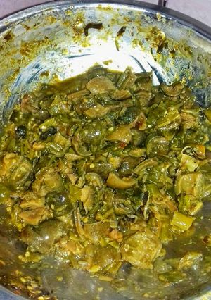 Foto resep Oseng-oseng mercon kikil cabe hijau