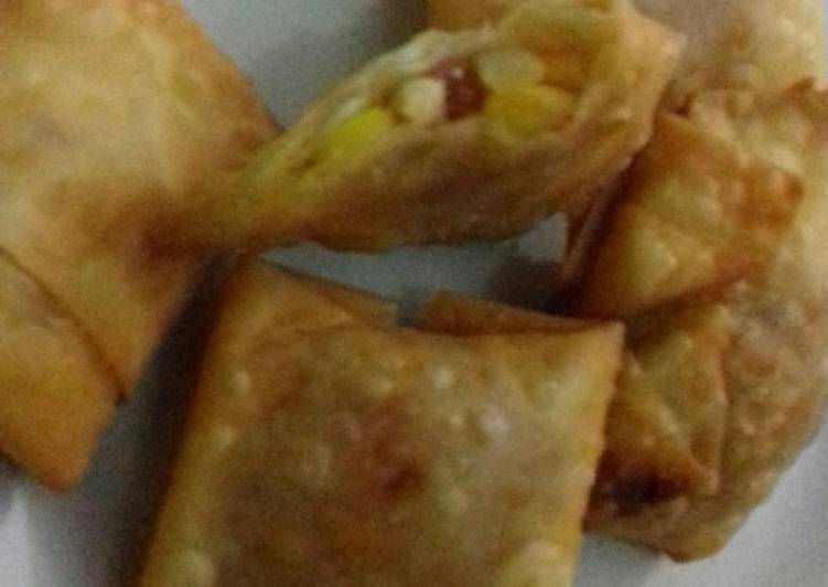 Cara Membuat Pangsit goreng ekonomis😂 Anti Gagal