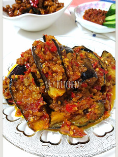 Foto resep Sambel terong ungu