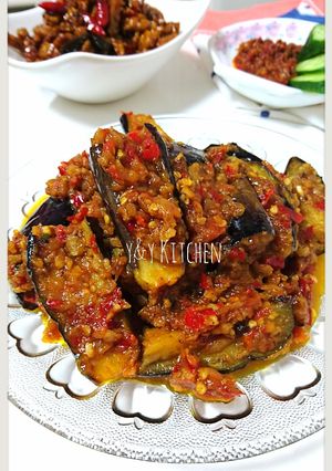 Foto resep Sambel terong ungu
