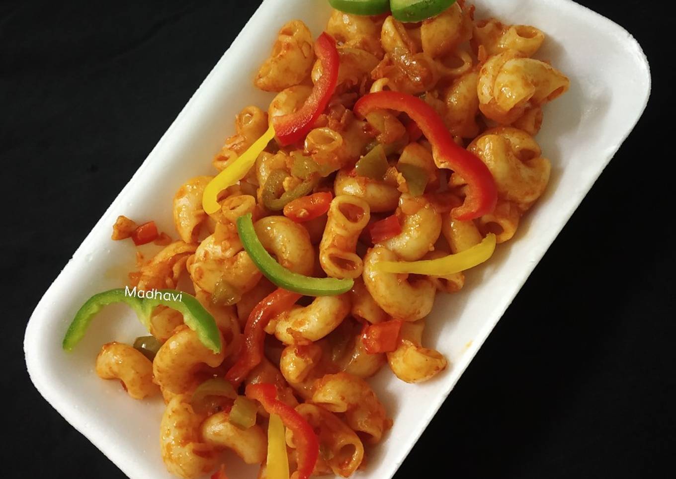 Vegetable macaroni