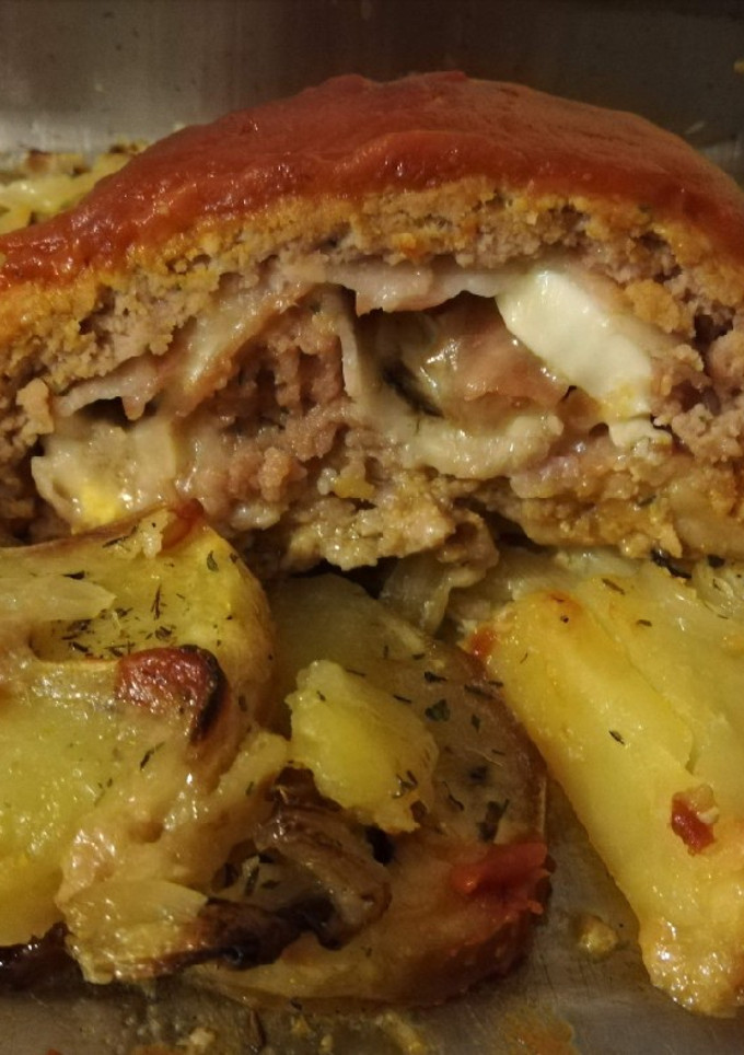 Una foto de Rollo de carne picada al gusto