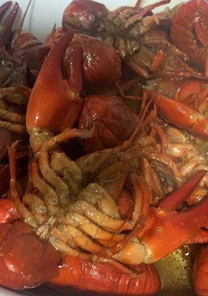 Una foto de Cangrejos en salsa