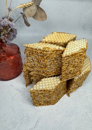 Фото Вафельний торт з маком.