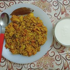 Masala Vegetable Khichdi A picture of Masala Vegetable Khichdi.