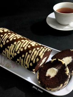 Foto resep Brownies Kukus Gulung Batik