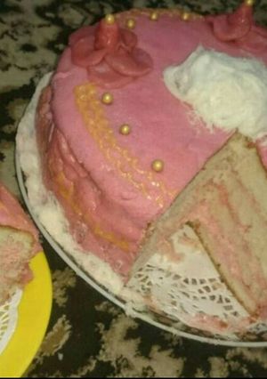صورة لوصفة 🍰 كيكة عجينة السكر 🍰