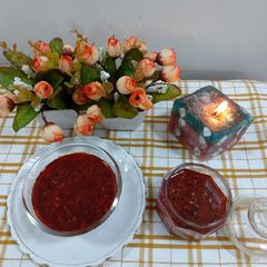 Schezwan sauce/ restaurant style authentic recipe A picture of Schezwan sauce/ restaurant style authentic recipe.