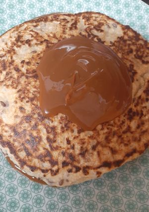 Una foto de Hotcakes de avena
