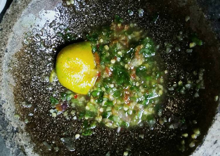 Resep Sambal Tuk-Tuk yang Bikin Ngiler