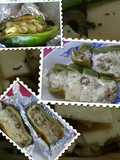 Morrones rellenos a las brasas