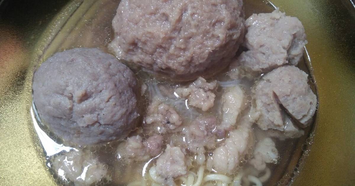 Resep Bakso Sapi Kenyal Dan Kress Oleh Mamy Reva Queen Cookpad