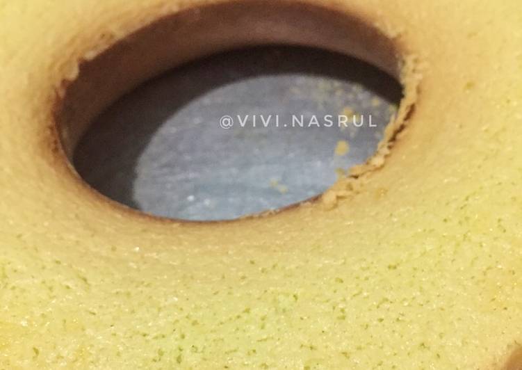 Cara Memasak Bolu panggang pandan irit untuk jualan