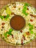 Malabar Special Ghee Rice 🍚 Ney Choru- With Cherry 🍒 tomato Rasam (Kerala Cusine)💁‍♀️