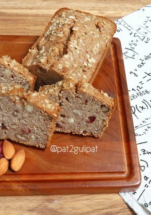 Foto resep Oatmeal Banana Bread
