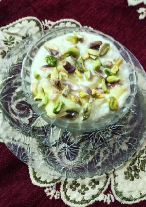 A picture of Shahi samak kheer.