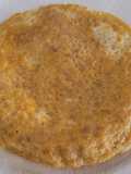 Tortilla de verano con llardons (chicharrones) en un plis plas con Thermomix