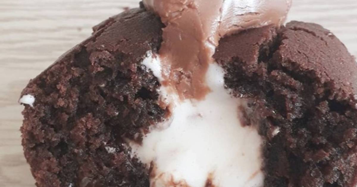 Muffin Chocolat Et Ourson Guimauve De Melo621 Cookpad