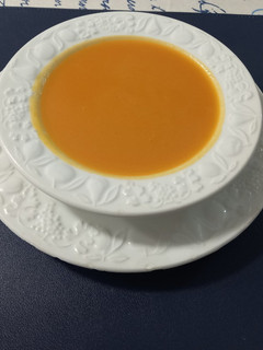 Una foto de 224. Puré de batata, zanahoria y calabaza