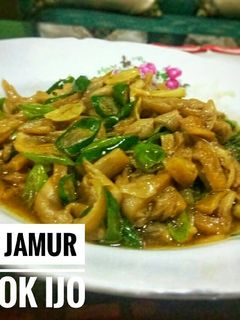 Foto resep Oseng jamur lombok ijo