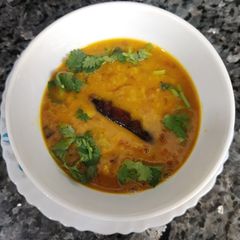 A picture of Raw mango dal.