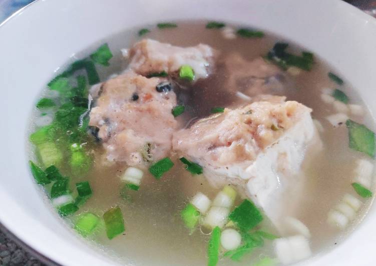 Cara Menyiapkan Sop tahu bakso Anti Gagal