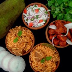 A picture of Raw jackfruit Biryani.