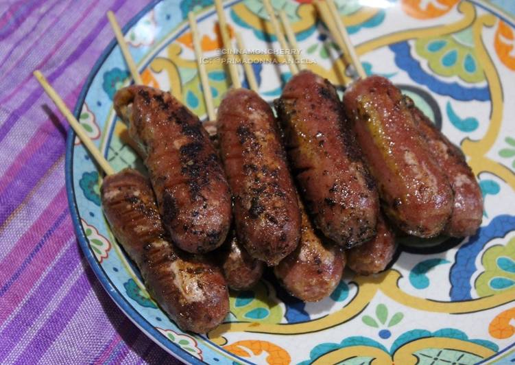 Simple Way to Prepare Quick Sausages with Homemade Mild Rub and Mayonnaise