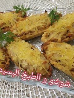 صورة لوصفة لي باركات بالدجاج
