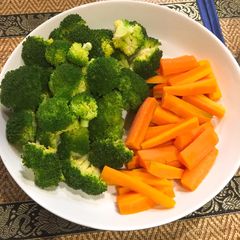 A picture of Steamed vegetable.
