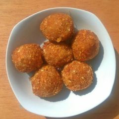A picture of Sweet potato croquette.