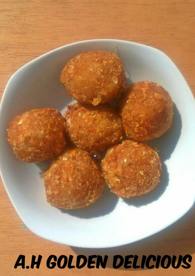 A picture of Sweet potato croquette.