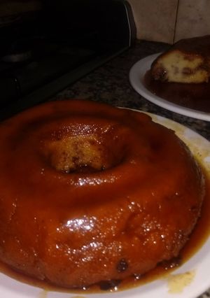 Una foto de Budín de pan