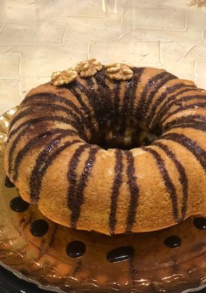 صورة لوصفة كيكه الفانيليا بالسينابون 🍰