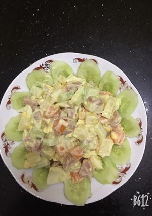 Hình của món Salad Nga.