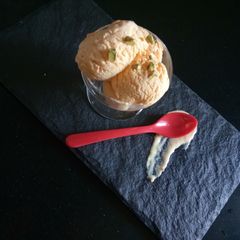 A picture of Cashew Nuts Firni Ice-cream.